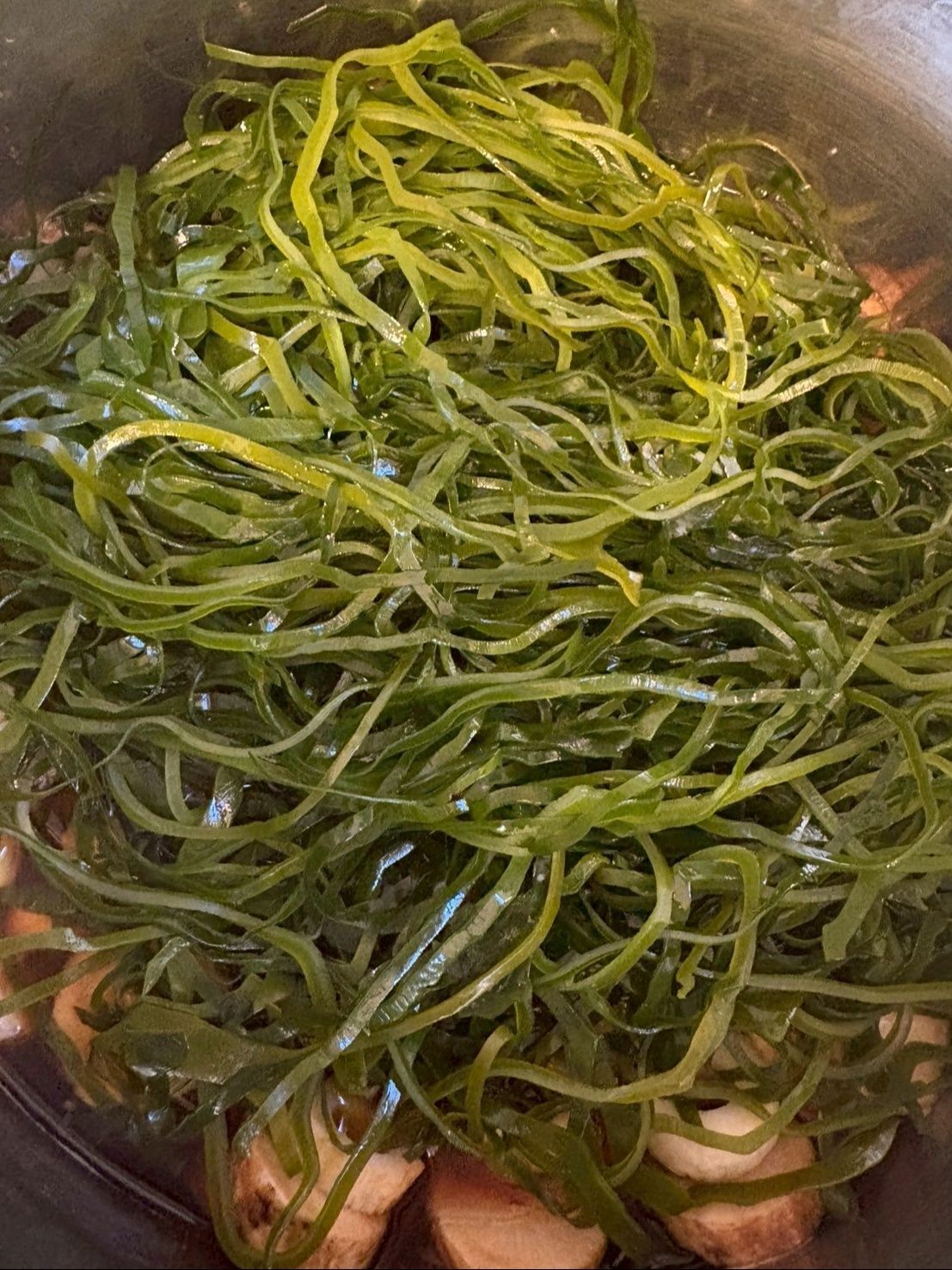 切り昆布を上に被せます。