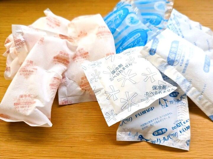 冷凍庫に「保冷剤」溜まってない?家事に役立つ意外な使い道があるんです♪