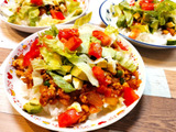 簡単ランチ！我が家のドはまり「タコライス」風