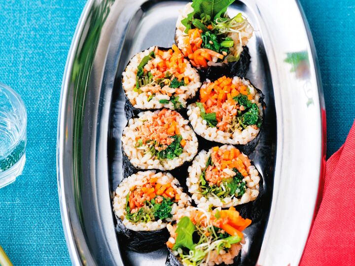 【50代・60代】食べるだけで若返り!栄養豊富で体にやさしい「特製キンパ」の作り方