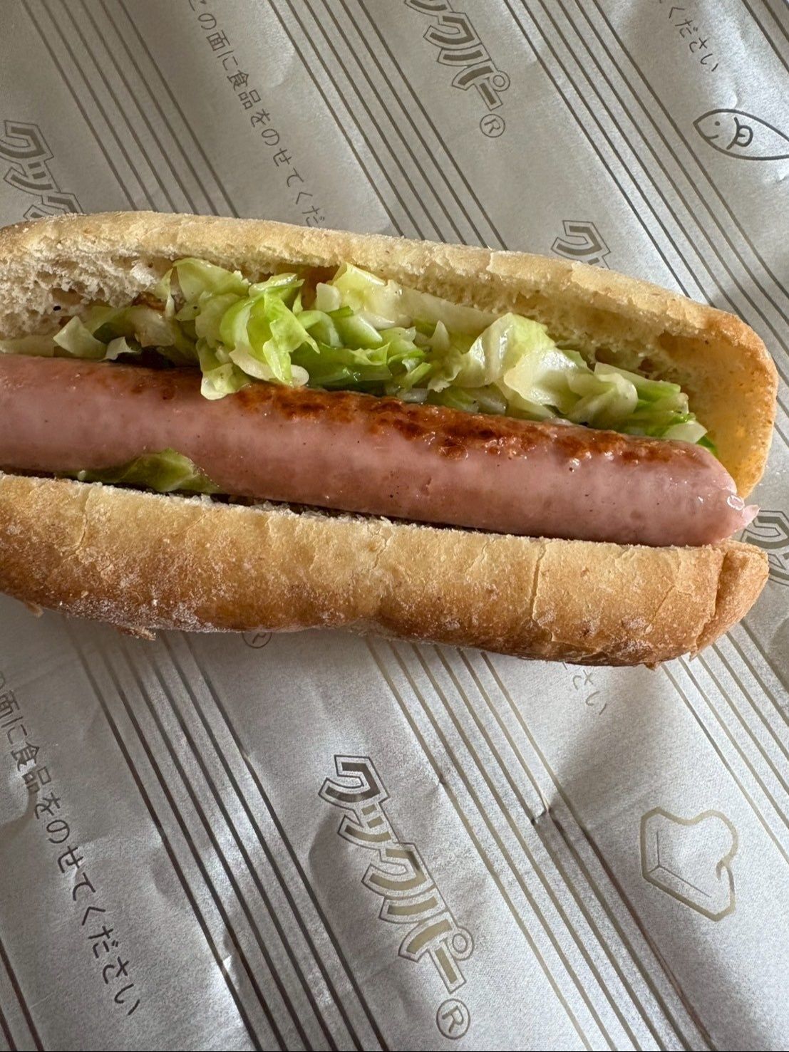 焼き上がったらホイルに包みます。