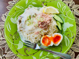 ほんのり香るレモン風味のツナクリームそうめん