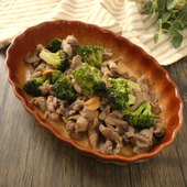 メイン材料2つ！「豚肉とブロッコリーのにんにくポン酢炒め」