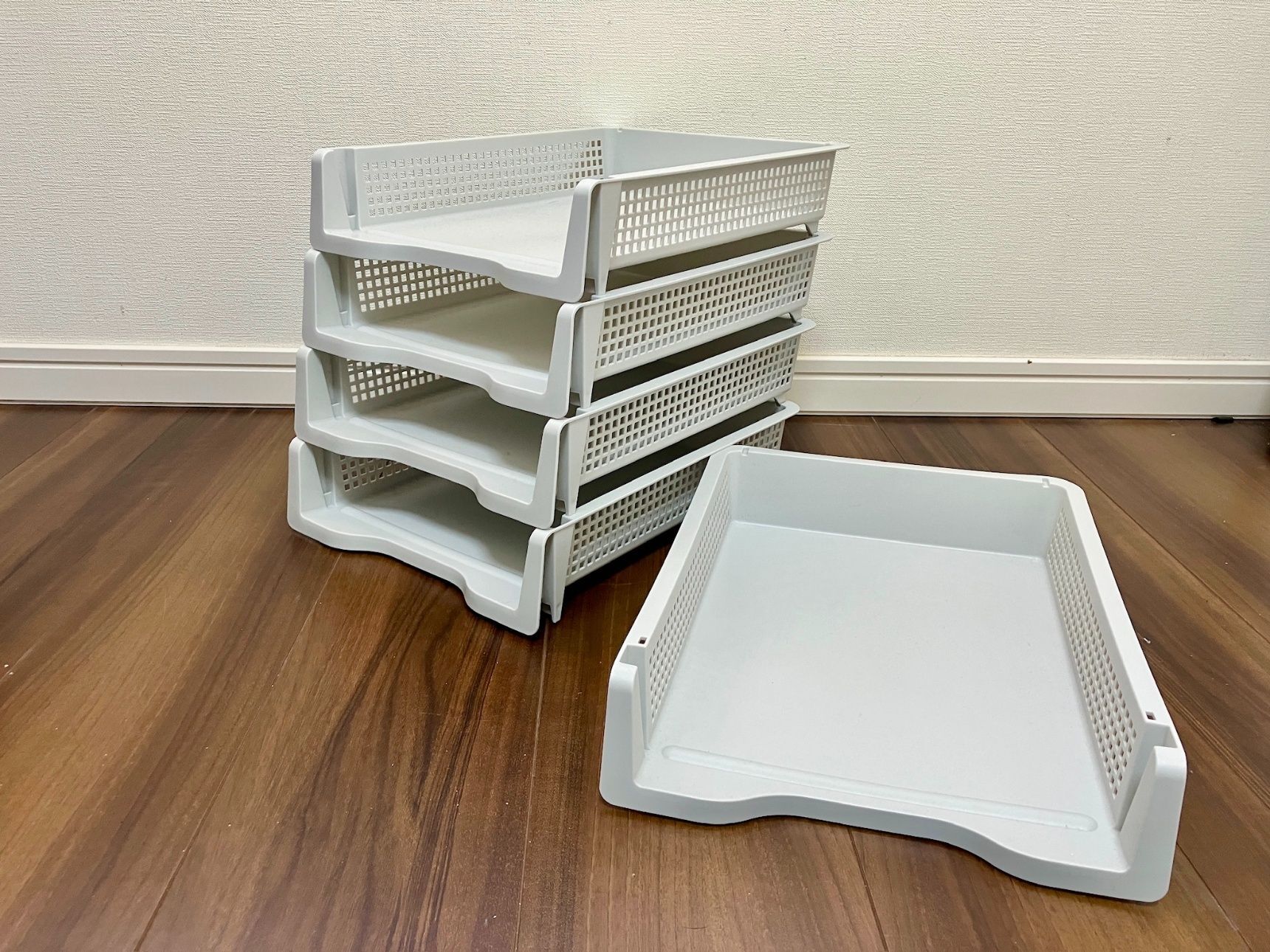 【ダイソー】A4ラックでプリント整理がスムーズに