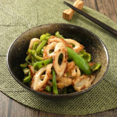 材料4つ！「ちくわとピーマンのオイスターソース炒め」