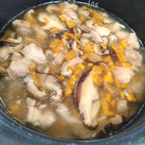 炊飯器で炊く