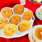 秋の味覚！砂糖、バターも控えめ「ナッツ入りマドレーヌ」