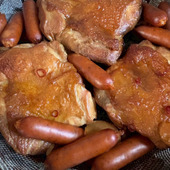フライパンでお手軽〈スモークチキン〉！