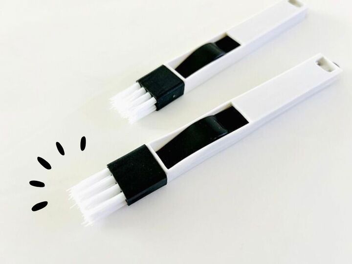 【キャンドゥ】細長いブラシ…一体どこに使う?→奇跡のジャストフィットだった♡