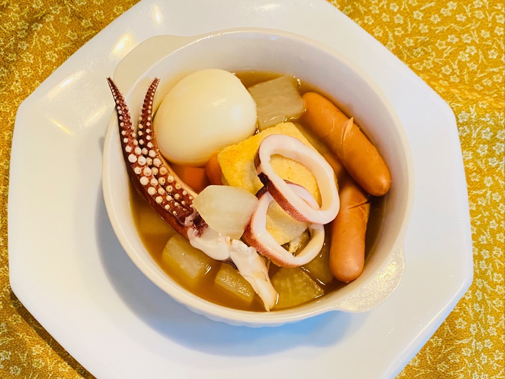 味しみしみ！めんつゆでおでん！