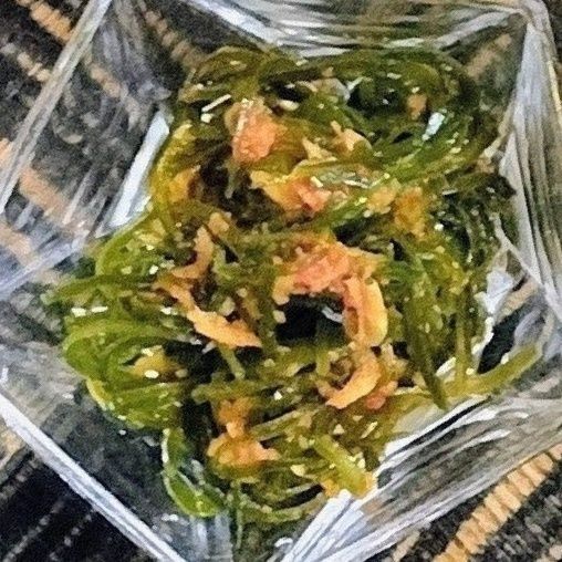 コリコリ食感！即席キムチ！切り昆布の海鮮風味キムチ！