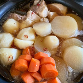 豚のかたまり肉と大根で〈和風のポトフ〉