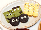 市販のお菓子をハロウィン風に