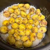ほっくほくの＜栗ご飯＞を炊こう！