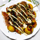 節約たこ焼き大作戦！タコがなくなっても、代用具材で子どもを笑顔に～！