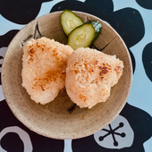 めんつゆで作る「焼きおにぎり」