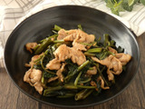 ご飯がモリモリ食べられる！「豚肉と空芯菜のマヨしょう油炒め」