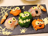 圧倒的なハロウィン感～(^^)アートな一皿！