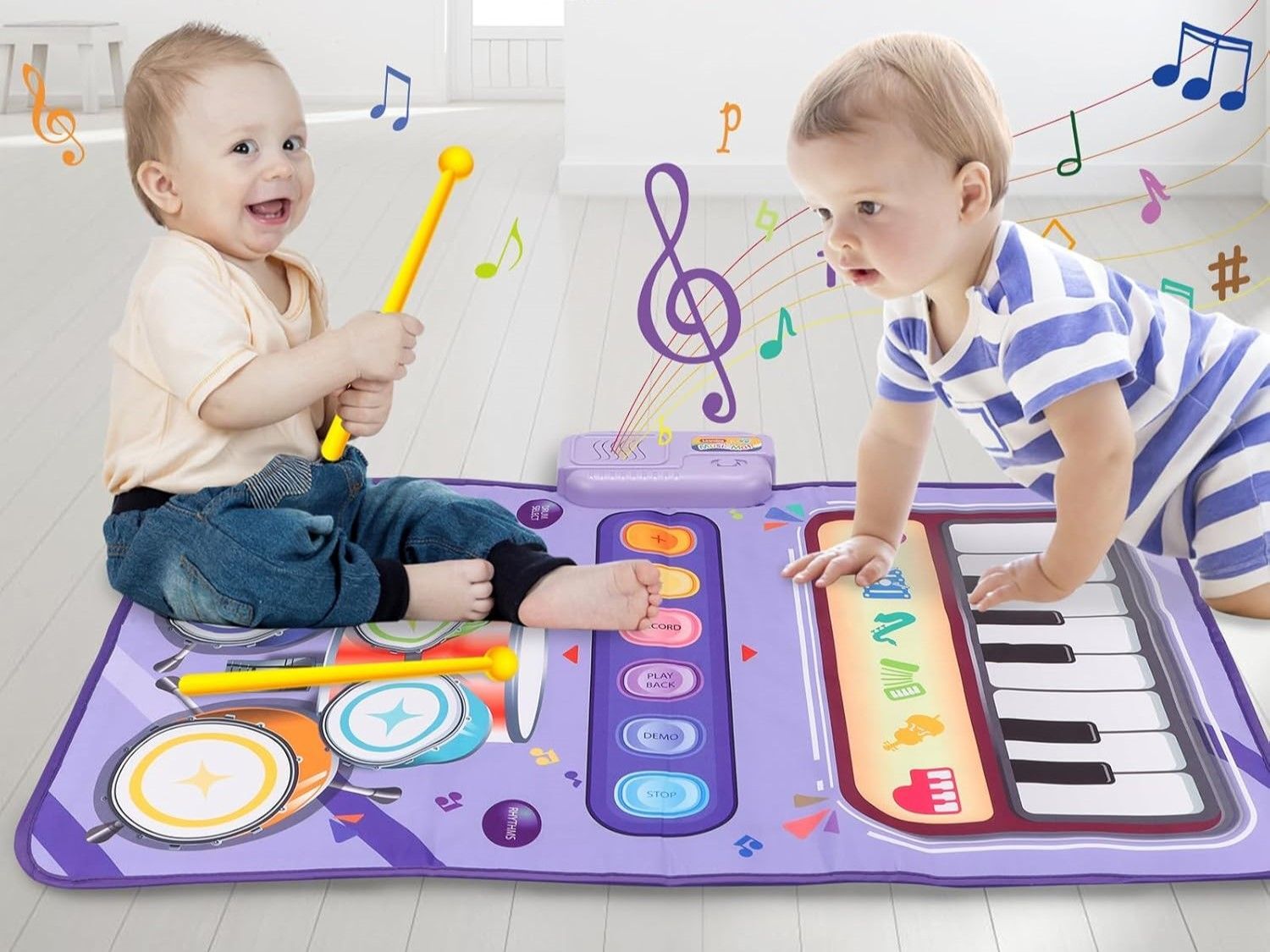 音と遊びで感性を育む♪親子で遊べる【ピアノマット】がAmazonでタイムセール中！