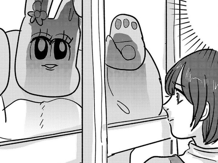 突然目の前に現われた「着ぐるみ」の正体。どう見ても不審者でしかないんですけど…【付き合えなくていいのに#13】