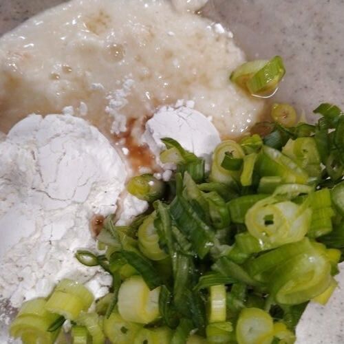 材料をまぜる