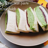 旨いの間違いなし！！抹茶とあんこのクリームサンド