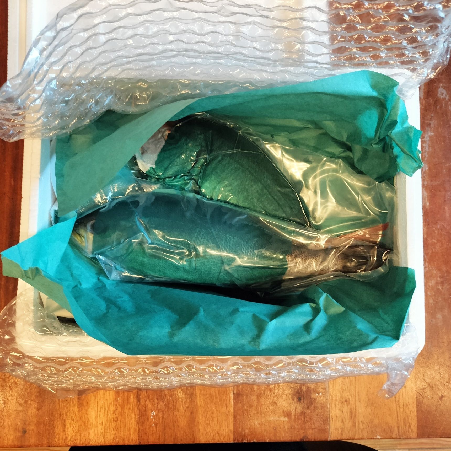 お魚、届きました！