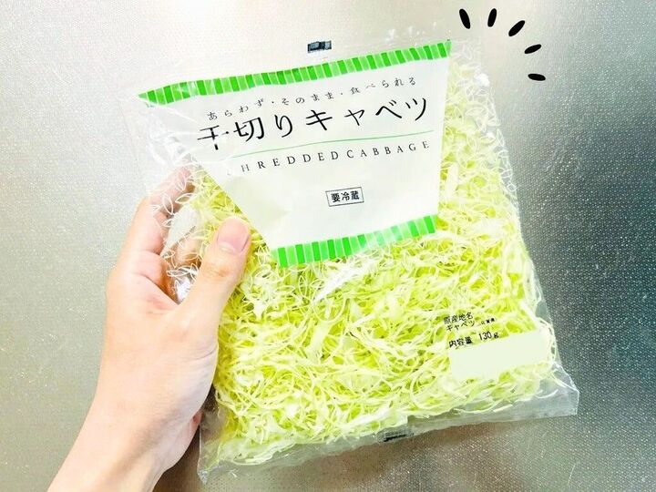 袋入り「千切りキャベツ」でメインおかずができちゃった!洗い物ほぼゼロでラクチン&簡単すぎる~!