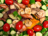 モリモリ食べよう！〈秋の収穫サラダ〉
