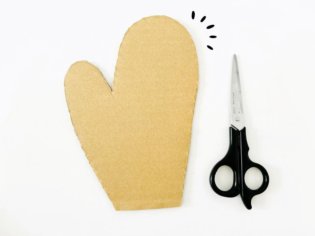 『段ボール編み機』でふわふわミトンが作れちゃった！地厚で鍋つかみにもおすすめです♪