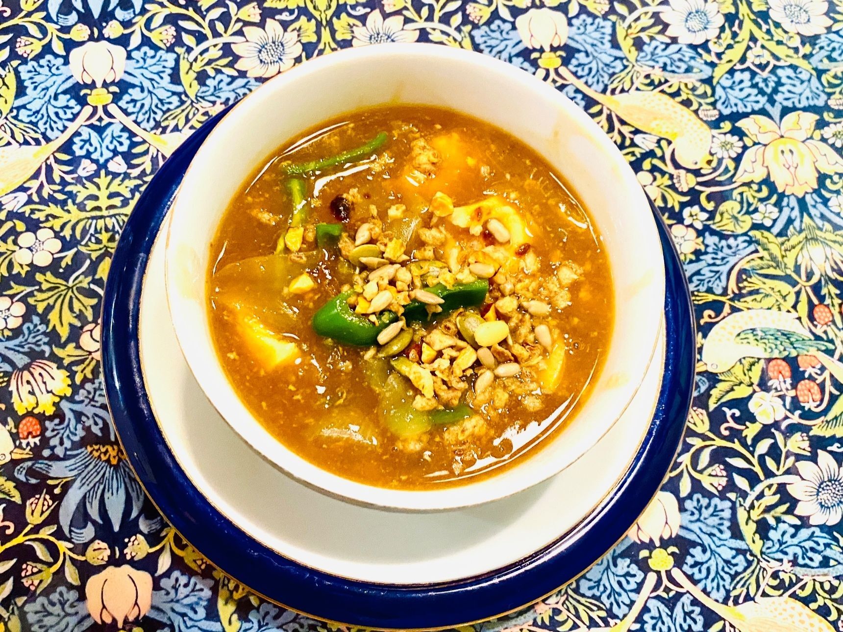 あったかチキンカレースープ
