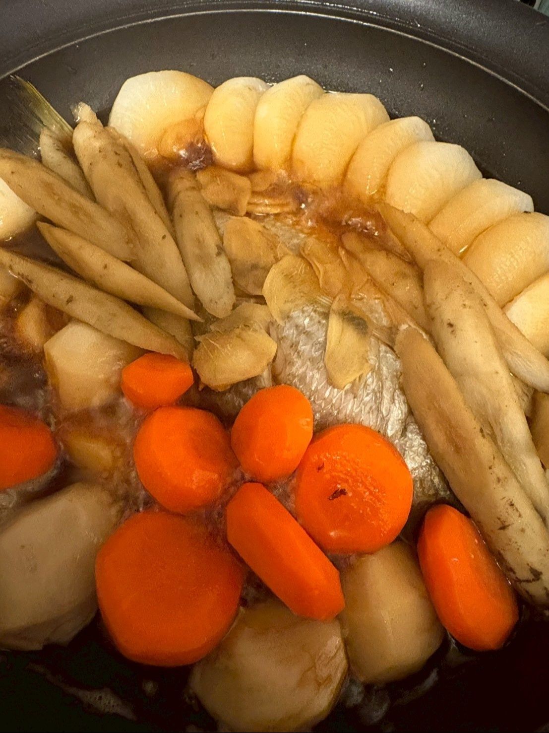 途中蓋を開けて味見をしましたが丁度良かったです。