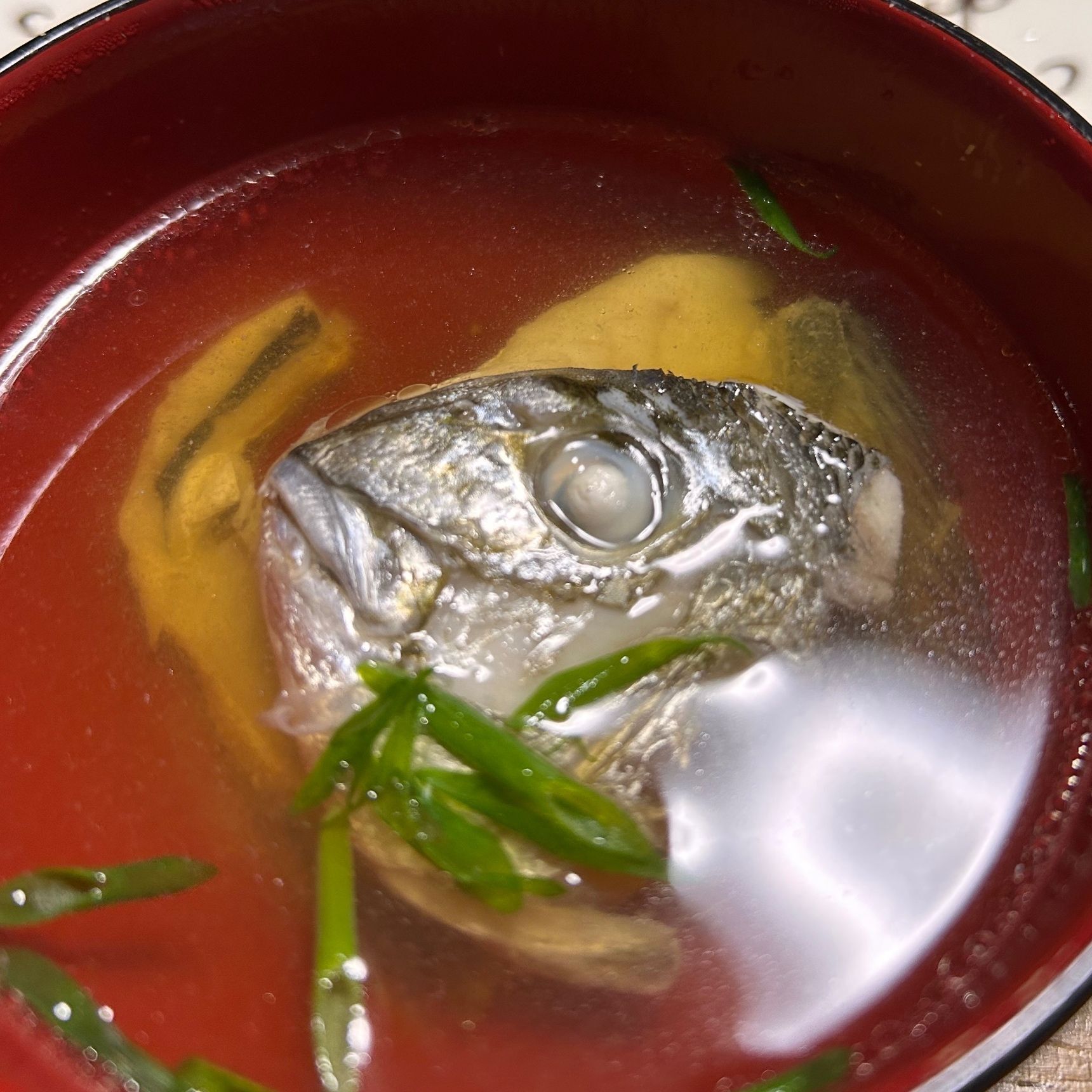 頭と骨はお澄ましに