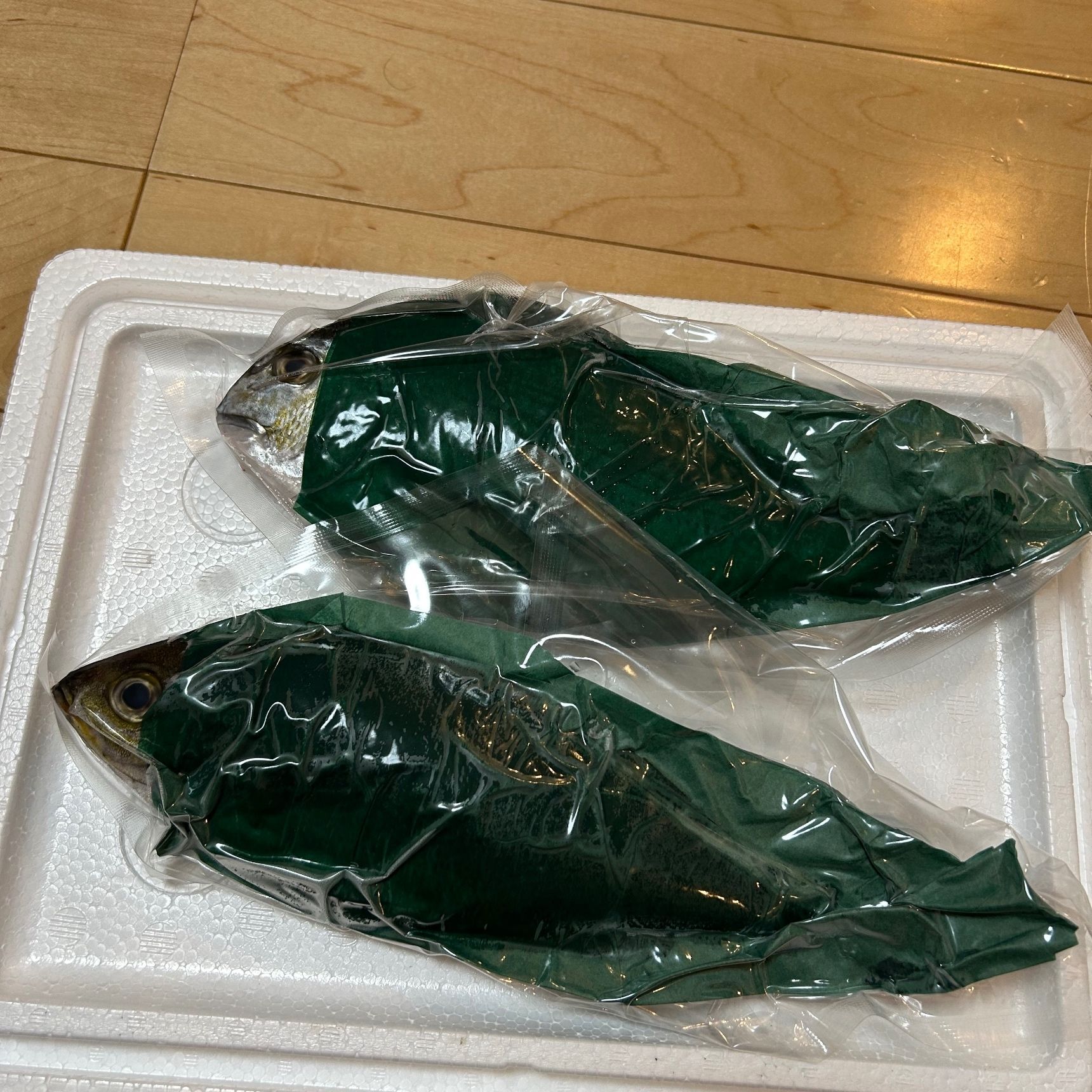 届いたお魚は…