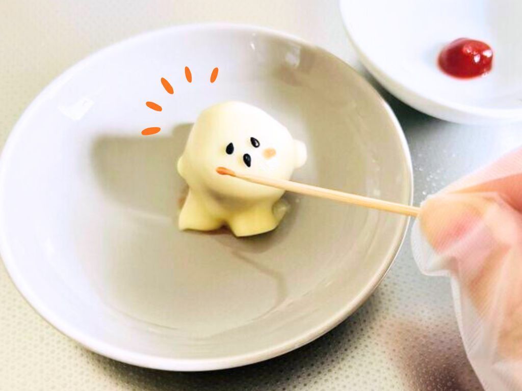 簡単＆かわいい！『ミートボールおばけ』の作り方。お弁当はもちろんパーティにもおすめです♪