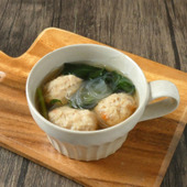 お腹大満足！「肉団子と春雨の具だくさんスープ」