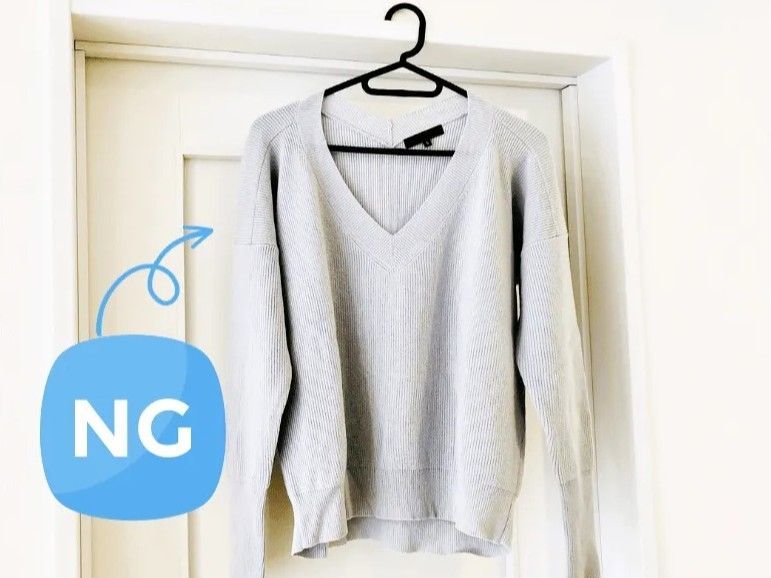 ニットはハンガー収納が正解！？→でもそのままかけちゃダメ。知らなきゃ損する&quot;かけ方のコツ&quot;！
