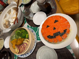ハロウィン寿司ケーキでハロウィンパーティ