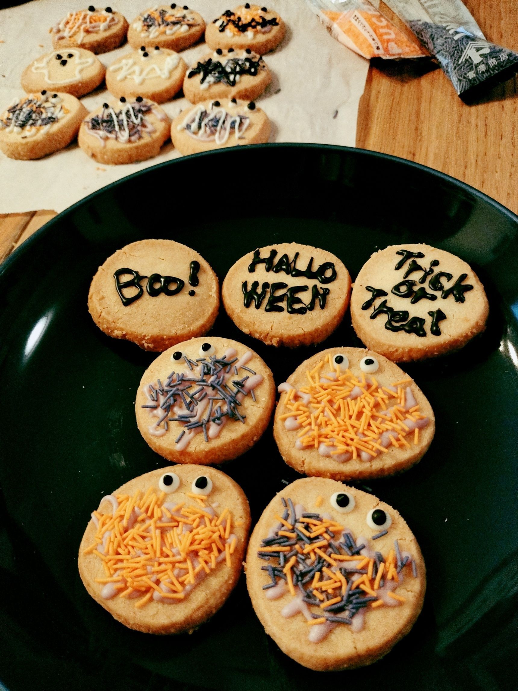 ハロウィンに！モンスタークッキー