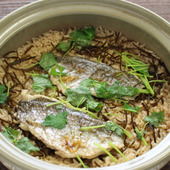 【旬のお魚×昆布】土鍋で丸ごとおいしい鯛めし