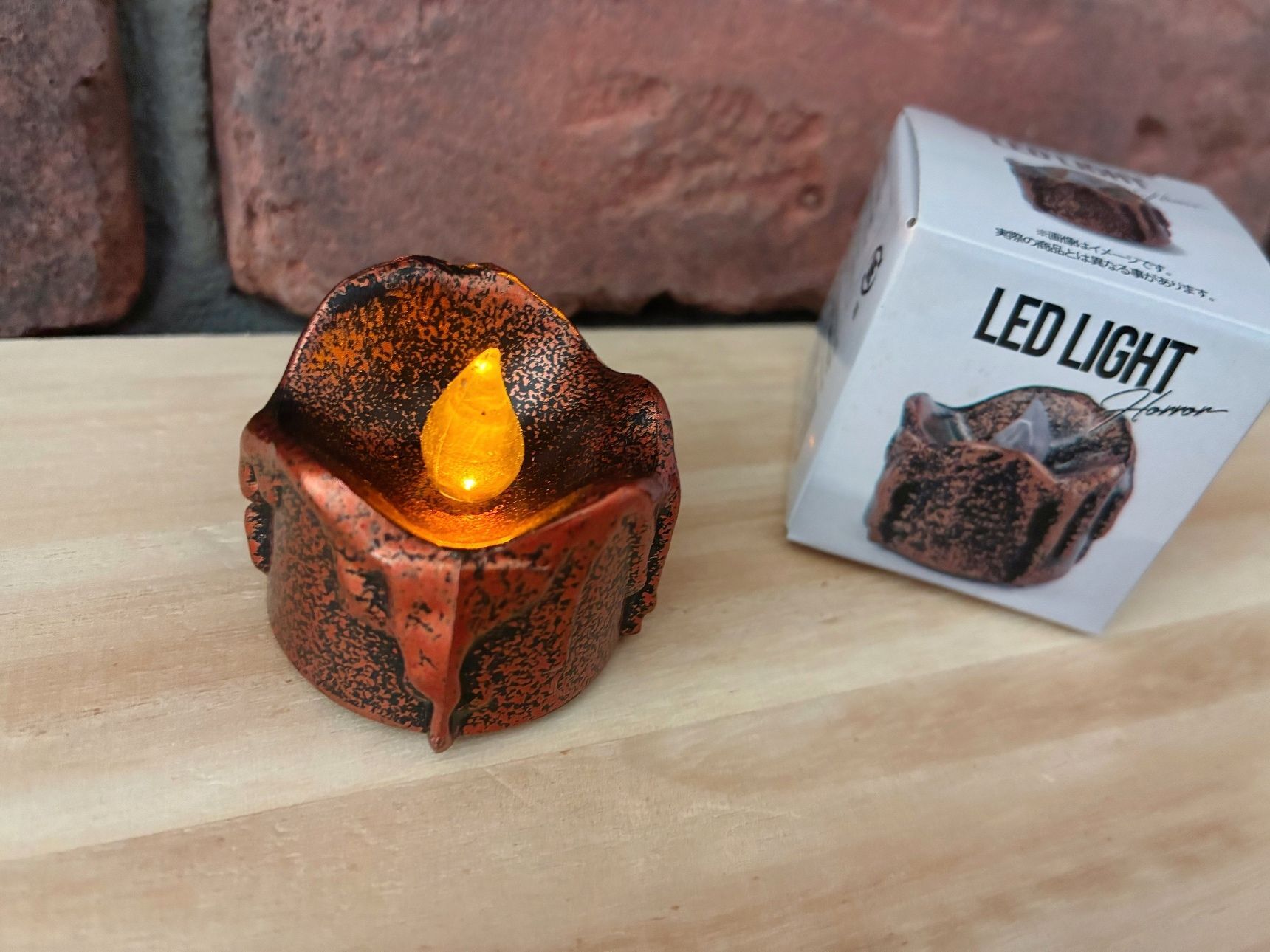 ホラームードなLEDライトが素敵すぎる