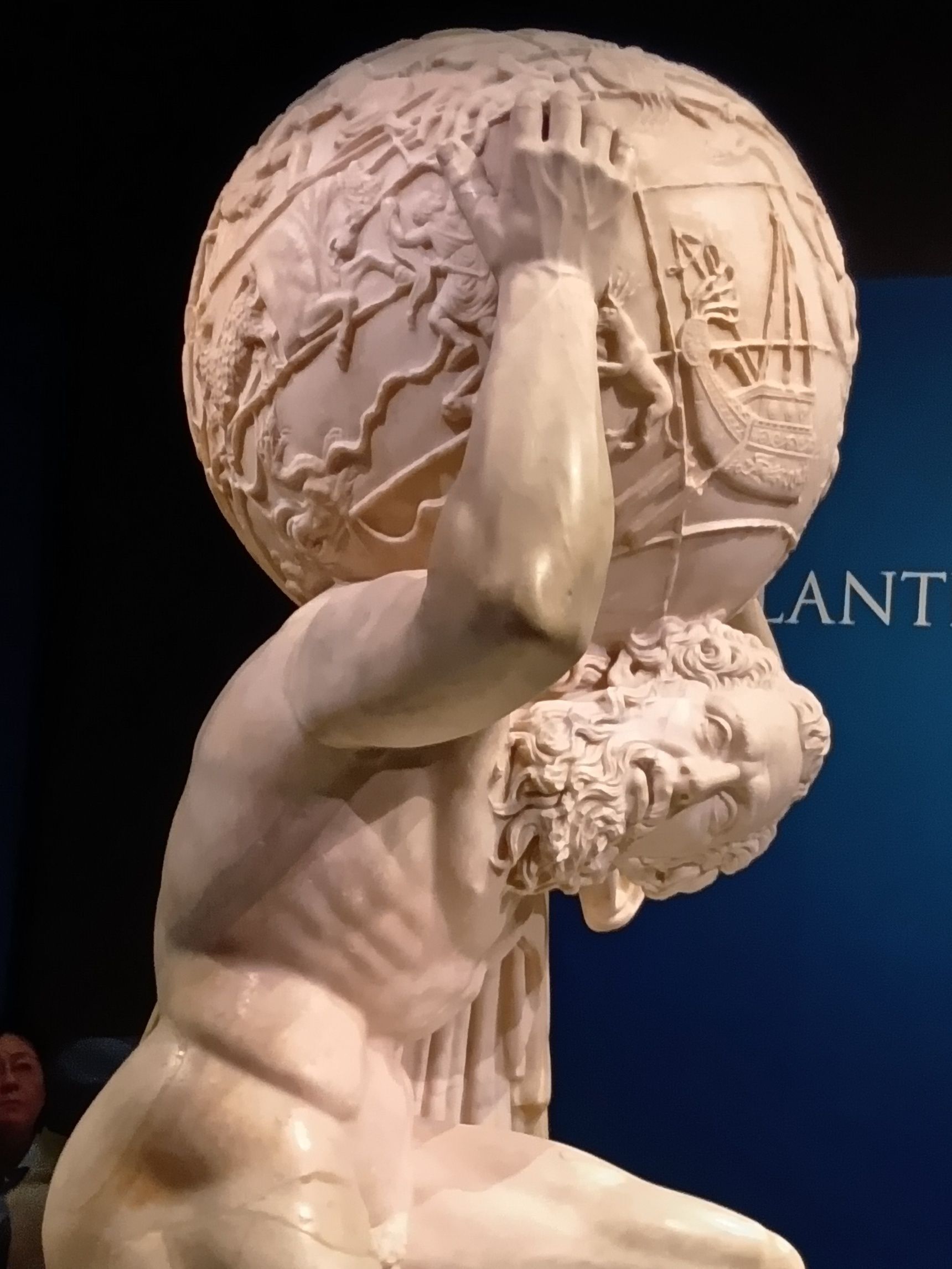 関西万博のイタリア館の目玉の展示である「ファルネーゼのアトラス」が再び鑑賞できる！