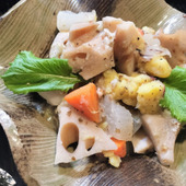 絶品！ほぼ出汁だけ！根菜の煮物！とろとろ大根、ねっとりれんこん、ホクホク里芋、、、