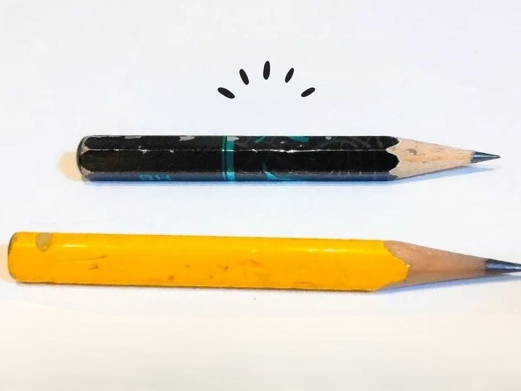 短くなった鉛筆を&quot;最後まで&quot;使い切る裏ワザ。今まで何本ムダにしていたんだと後悔…！！