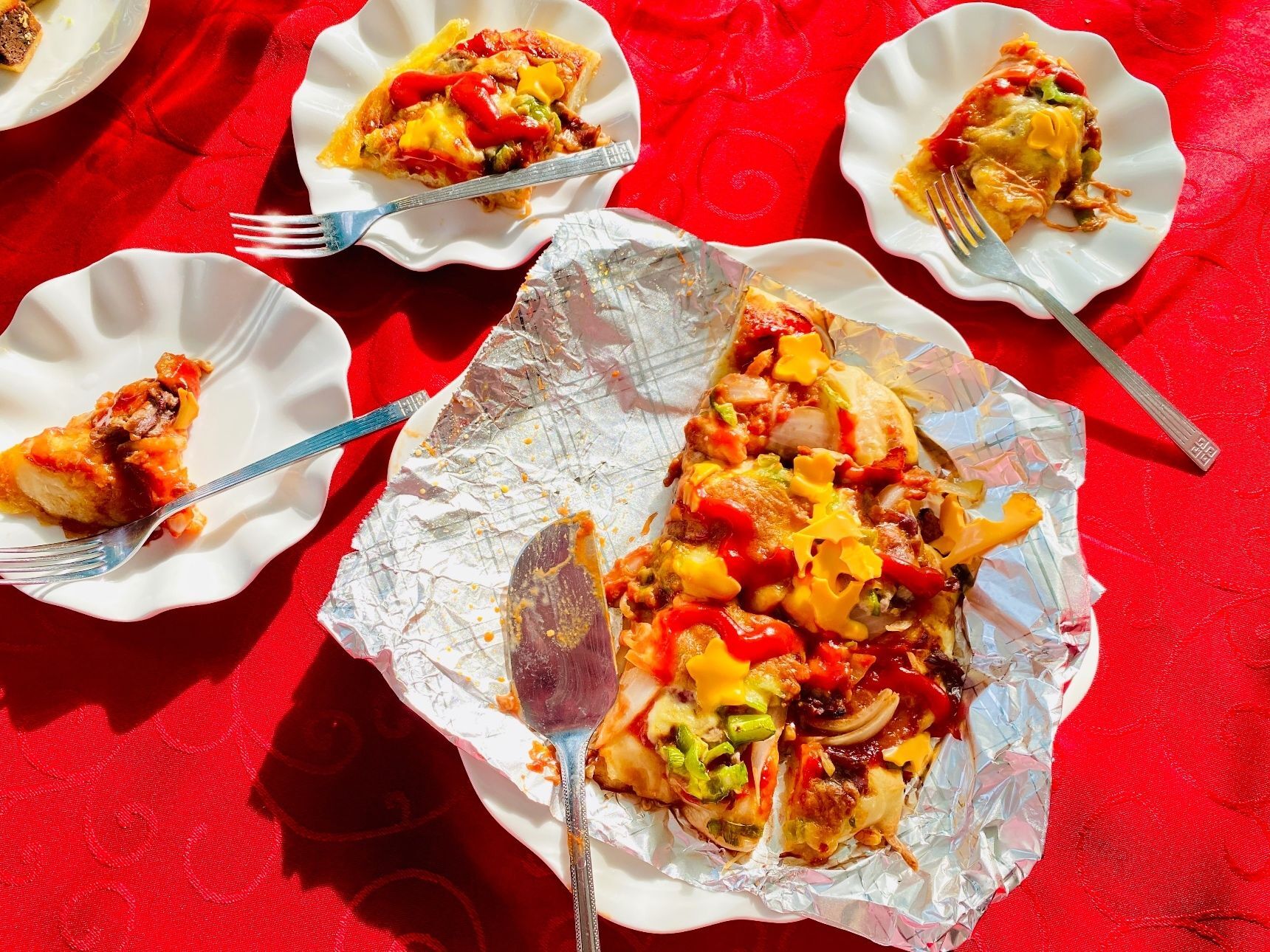 チーズたっぷりふわふわピザパン