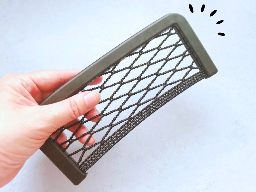 【セリア】こう見えて車グッズ！つけたら全員欲しくなる「不思議ネット」使ってみた♡