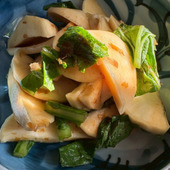 麺つゆとカンタン酢のお漬物！今度はカブを漬けてみた！