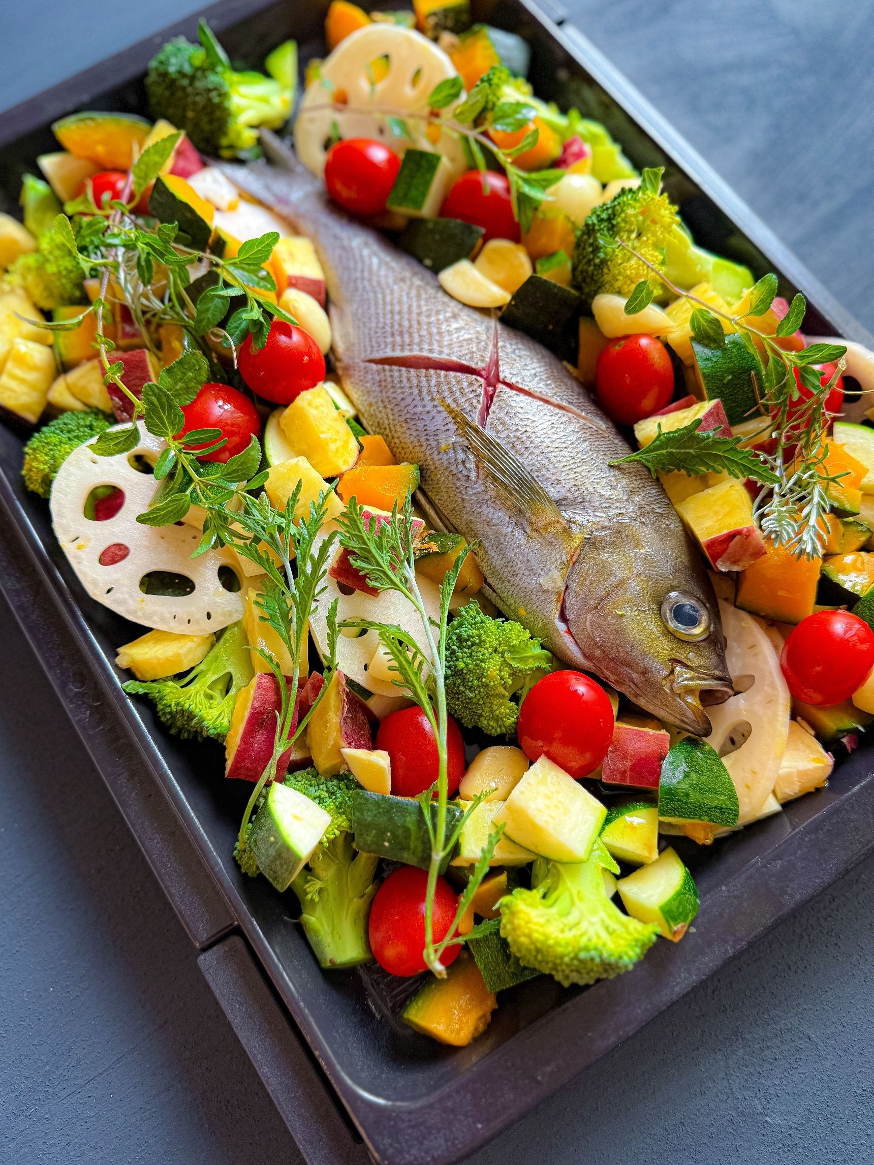 詰めて焼くだけ