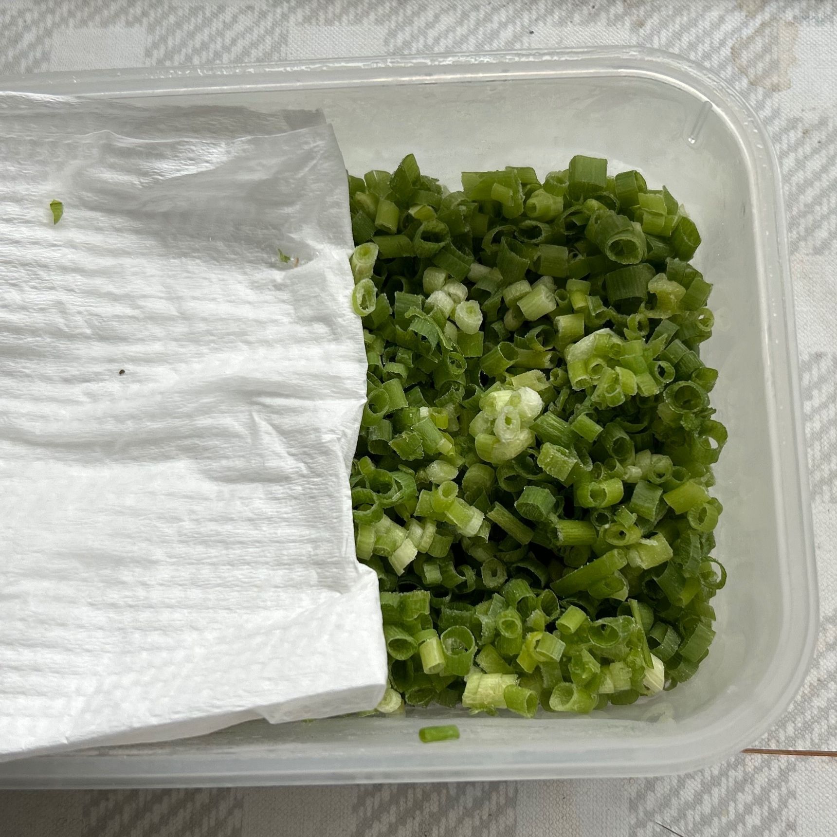 ネギは冷凍してます