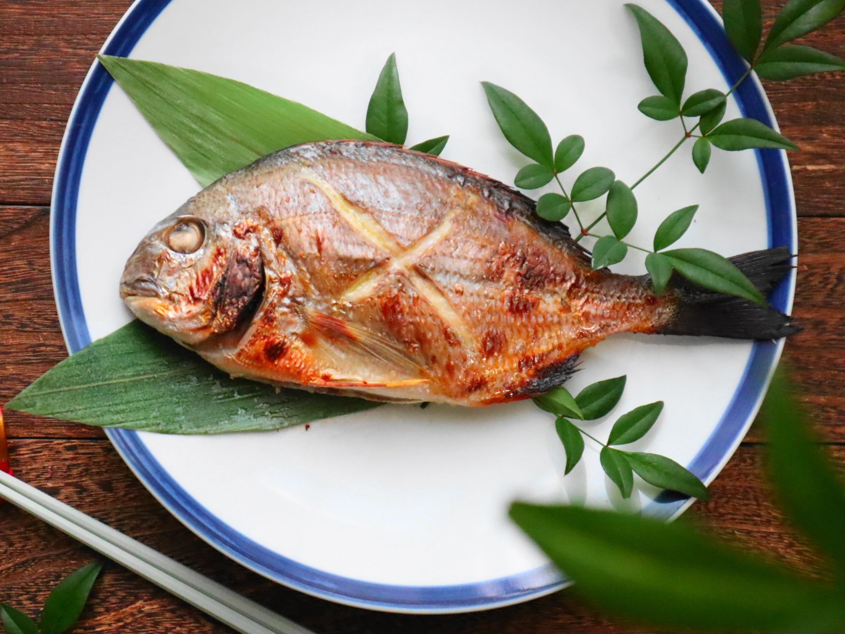 ヘダイの塩麹焼き